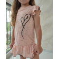 Платье детское для девочки  ( ПЛ-04 кулир рябчик )